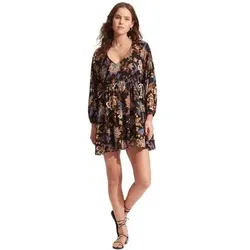 SEAFOLLY Damen Kleid Silk Road Tier Dress, Größe M in Schwarz Schwarz