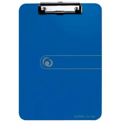 herlitz Klemmbrett easy orga DIN A4 opak blau