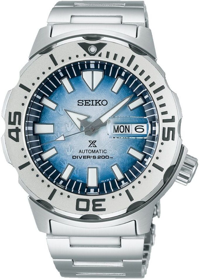 Seiko Prospex Save the Ocean Antarctica Special Edition SRPG57K1 rannekello