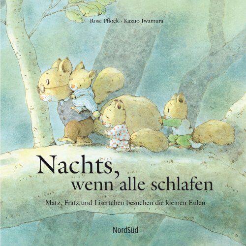 Rose Pflock - Nachts, wenn alle schlafen: Matz, Fratz und Lisettchen besuchen die kleinen Eulen - Preis vom 09.10.2026 07:28:09 h
