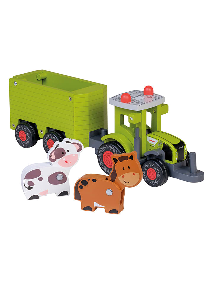 Happy People Traktor "Claas Axion 870" mit Zubehör - ab 2 Jahren - onesize
