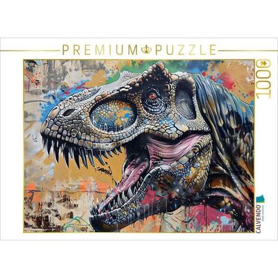 CALVENDO Puzzle T-Rex | 1000 Teile Lege-Größe 64x48cm Foto-Puzzle für glückliche Stunden, Game von , Calvendo Puzzle