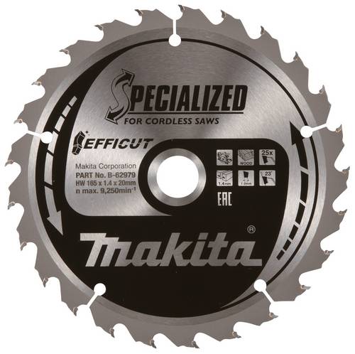 Makita E-08682 Kreissägeblatt 185 x 30 x 1.45mm Zähneanzahl: 24 1St.