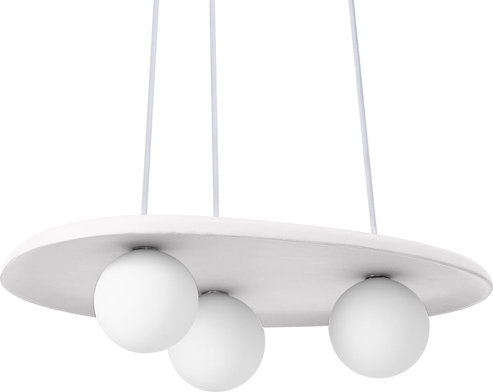 Osram Decor Plaster Nest decoratieve hanglamp van gips, 3-lichts, wit, G9-stekker, IP20
