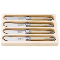 Buttermesser 4-tlg. perlmutt Laguiole Pr