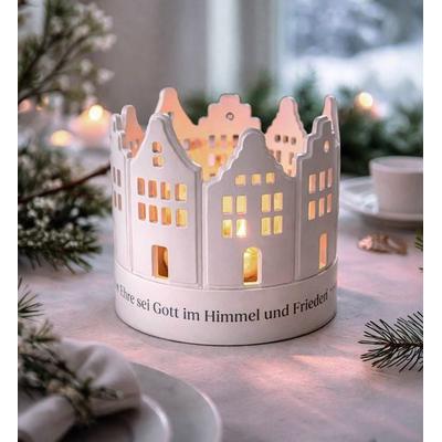 Weihnachtszeit – Windlicht aus Porzellan, von , Gerth Medien