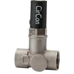 Frese, Ventil, circon muf-muf AISI 316 - DN15 inkl Isoleringskappe