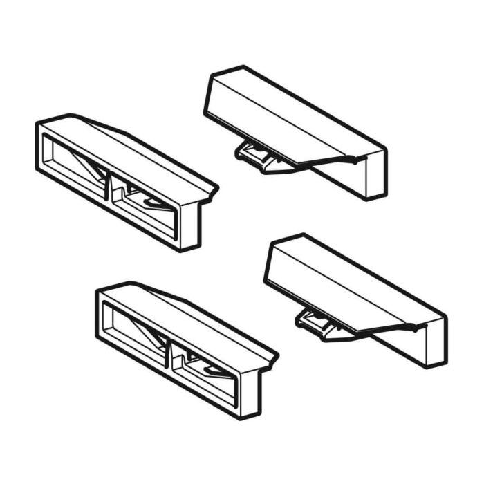 Geberit Profilabschluss CleanLine20 Set 243316001 (4 St.)
