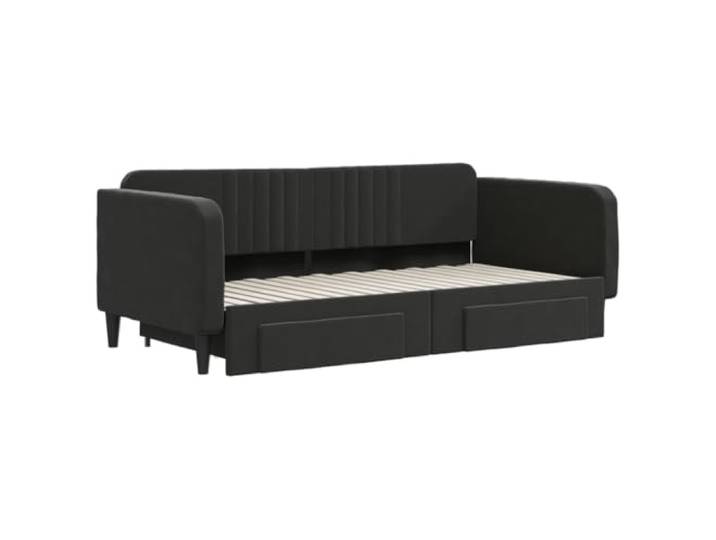 KTHLBRH Bett aus Massivholz Kiefer Braun Wachs 120 x 190 cm Lattenrost aus Sperrholz, ohne Matratze, stabil und robust