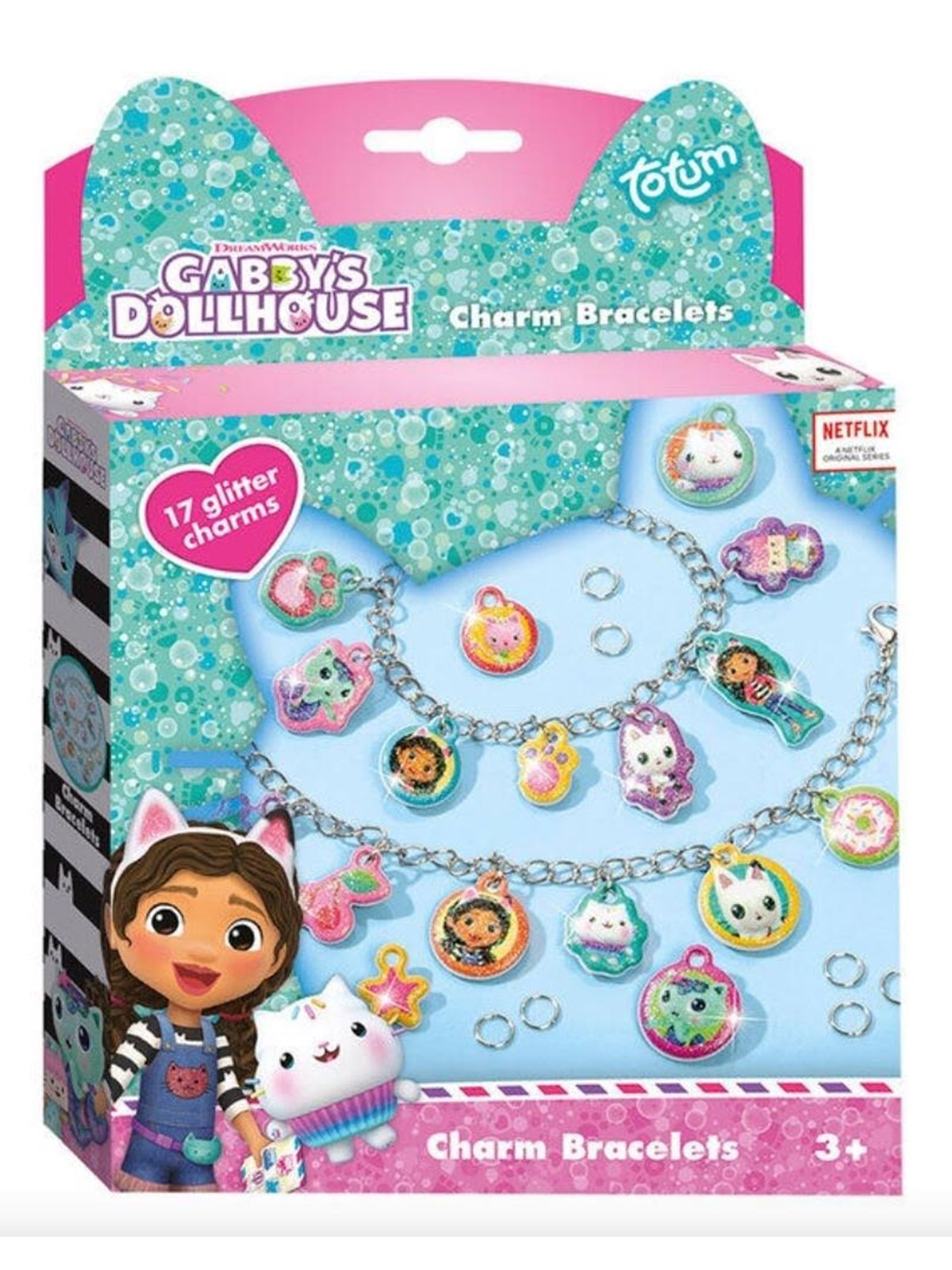 Totum GABBY'S DOLLHOUSE Glitter CharmBracelets