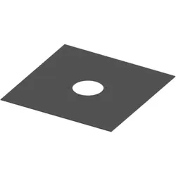 TECEdrainpoint S Dichtfolienzuschnitt 3690006 EPDM für Klemmflanschverbindungen, 480 x 480 mm