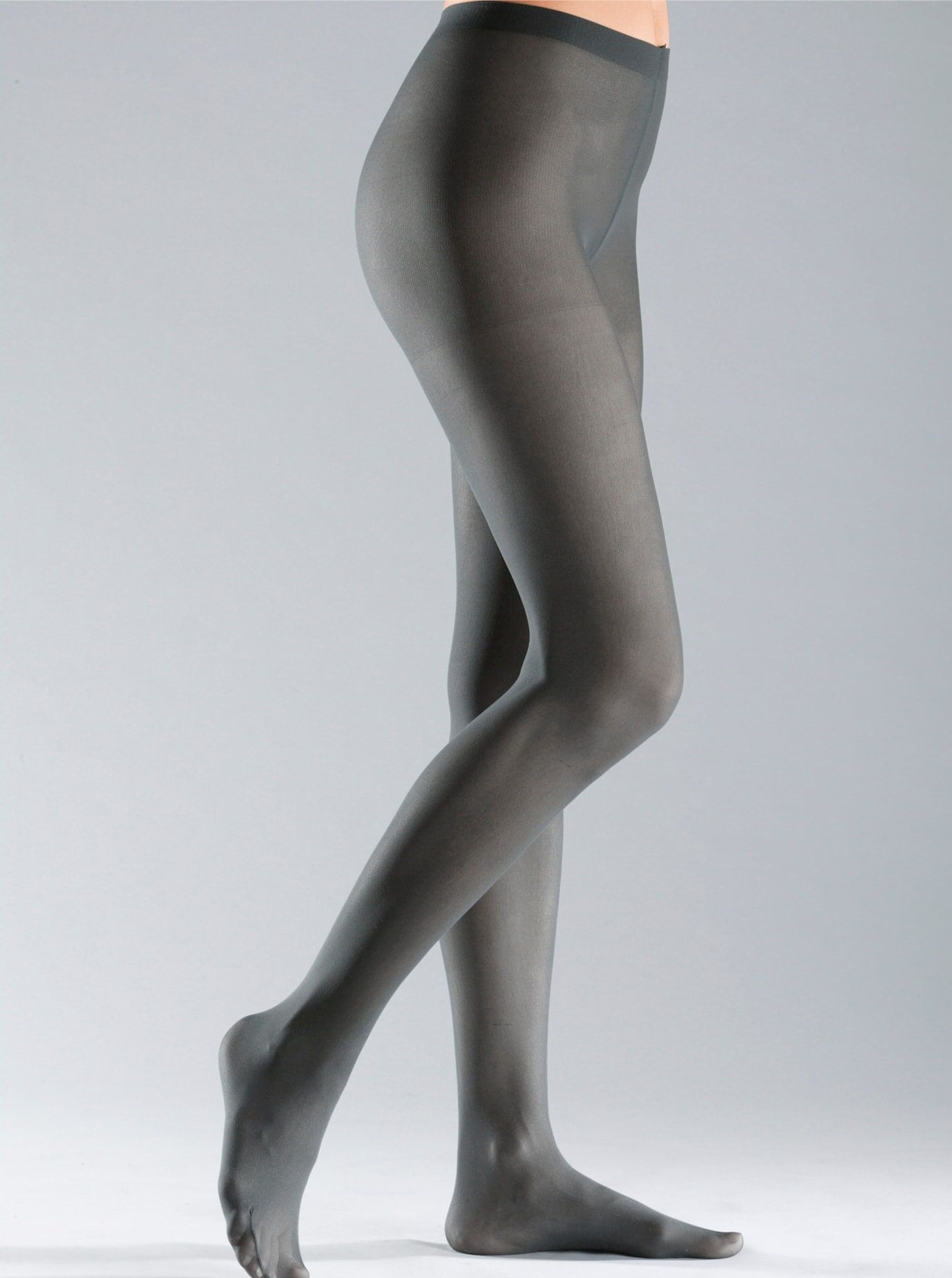 Strumpfhose ESDA, Damen, Gr. 1/40, grau (anthrazit), 100% Polyamid, Strumpfhosen Strumpfhose anthrazit 1/40