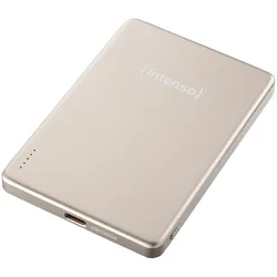 Intenso MW5000 magnetische kabellose Powerbank - Champagner