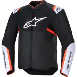 Alpinestars T-SPS Air V2 Sommerjacke Motorrad - schwarz-weiss-neonrot - S
