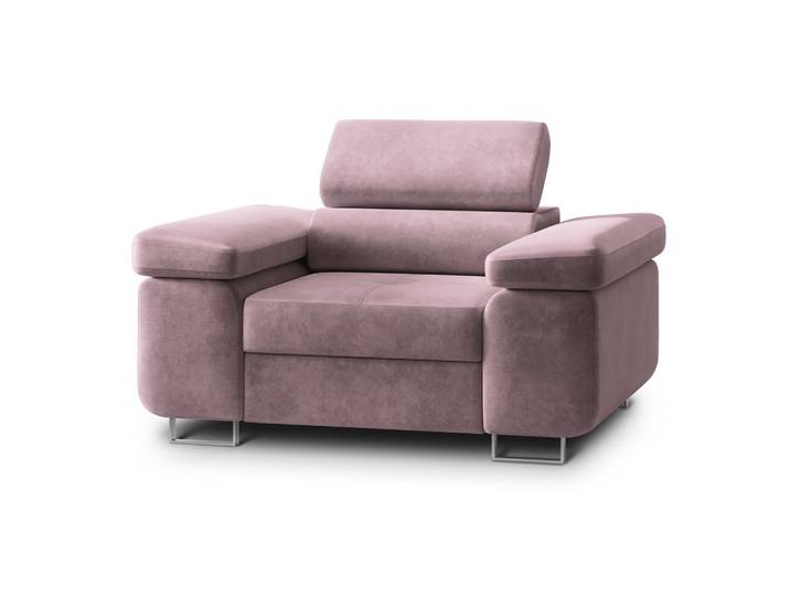 SESSEL CALVO Polstersessel Loungesessel ergonomisch, Lila