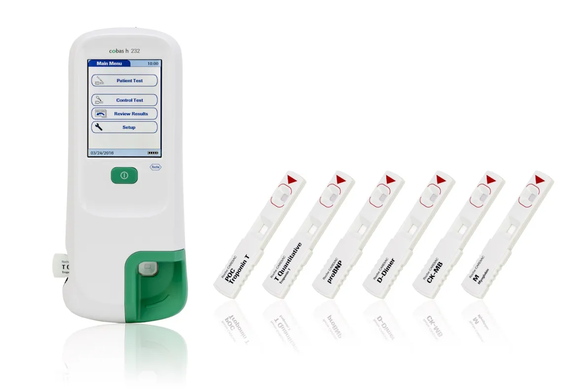Roche Diagnostik Roche Cobas H232 POC-Analyse-System HBM4 Scanner Version für Kardirale Marker 04901142005