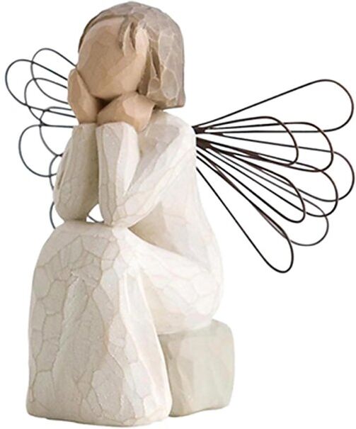 WILLOW TREE Figur - Engel der Fürsorge 9,5cm 26079 weiss B