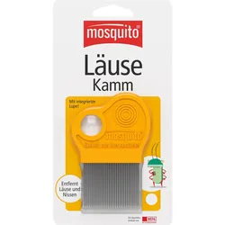 Mosquito Nissenkamm Metall mit Lupe 1 ST