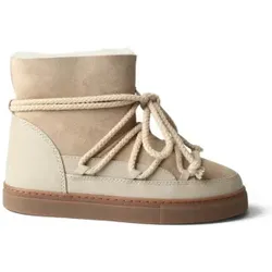 Inuikii für Damen. 1001.003.0122 Lederstiefel Classic beige (39), Wohnung, Schnürsenkel, Lässig