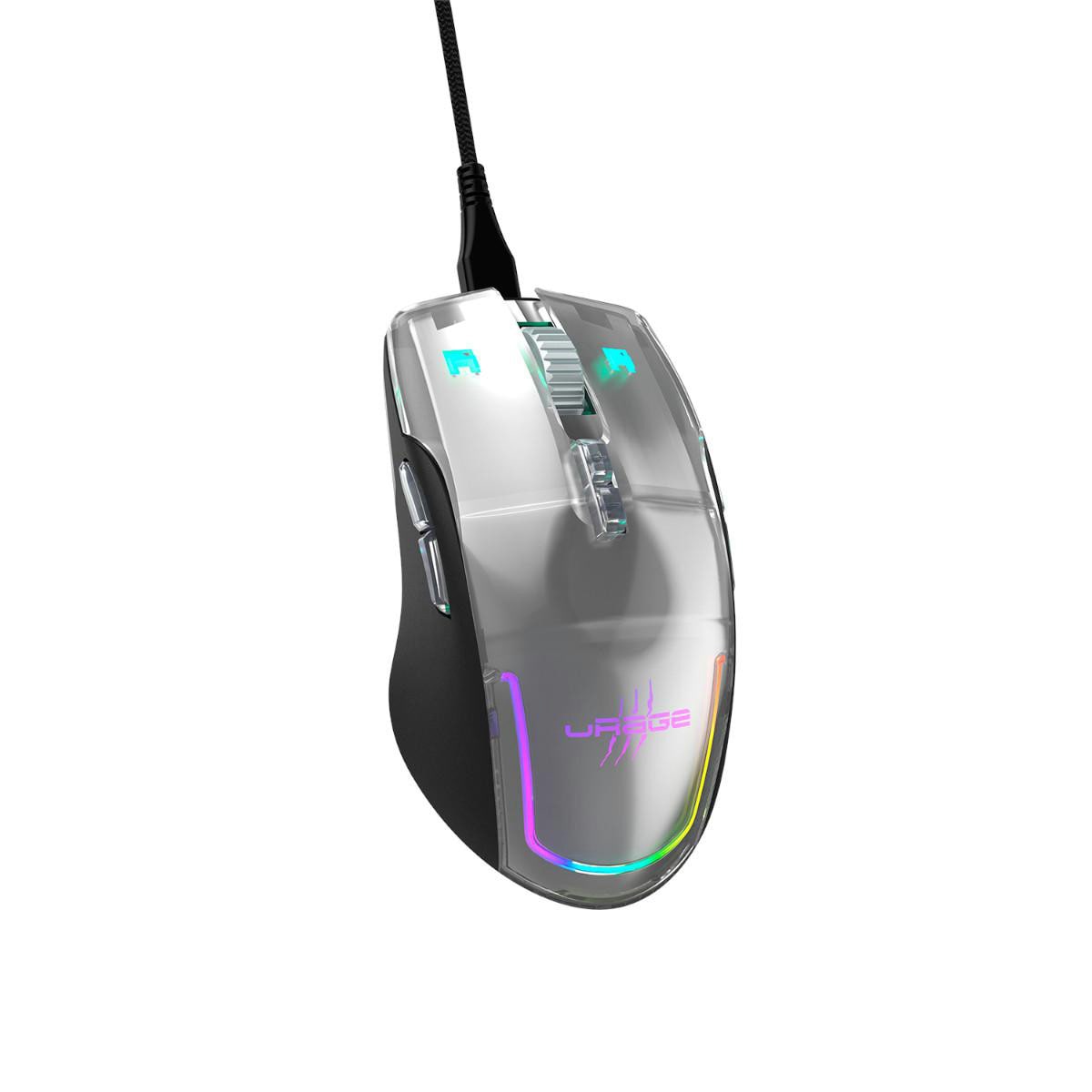 uRage Reaper 515 Illuminated Maus Transparent kabelgebunden