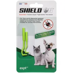 ShieldOn Zeckenhaken 2er Set - für Tiere und Menschen