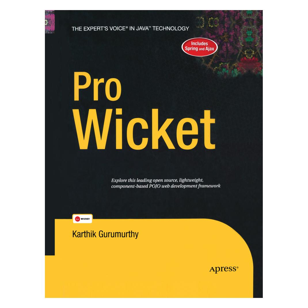 Springer Pro Wicket (Englisch, Softcover, Karthik Gurumurthy) (55891448)