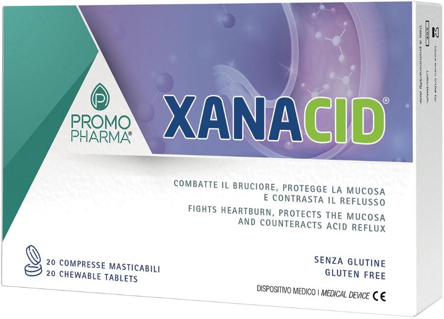 PROMOPHARMA SpA Xanacid, 20 Compresse Masticabili