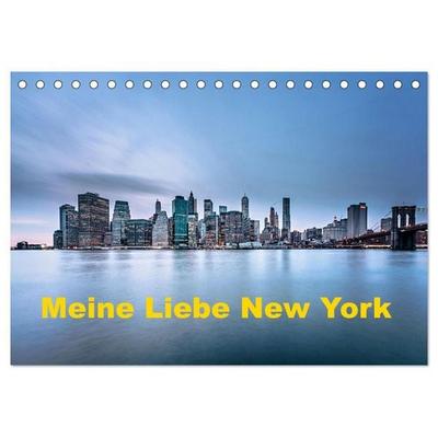 Meine Liebe New York (Tischkalender 2027 DIN A5 quer), CALVENDO Monatskalender