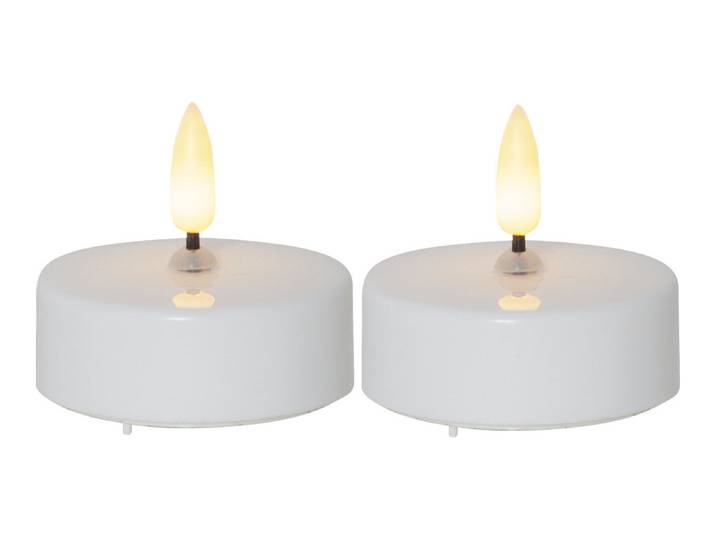LED Teelicht 2 Pack Flamme