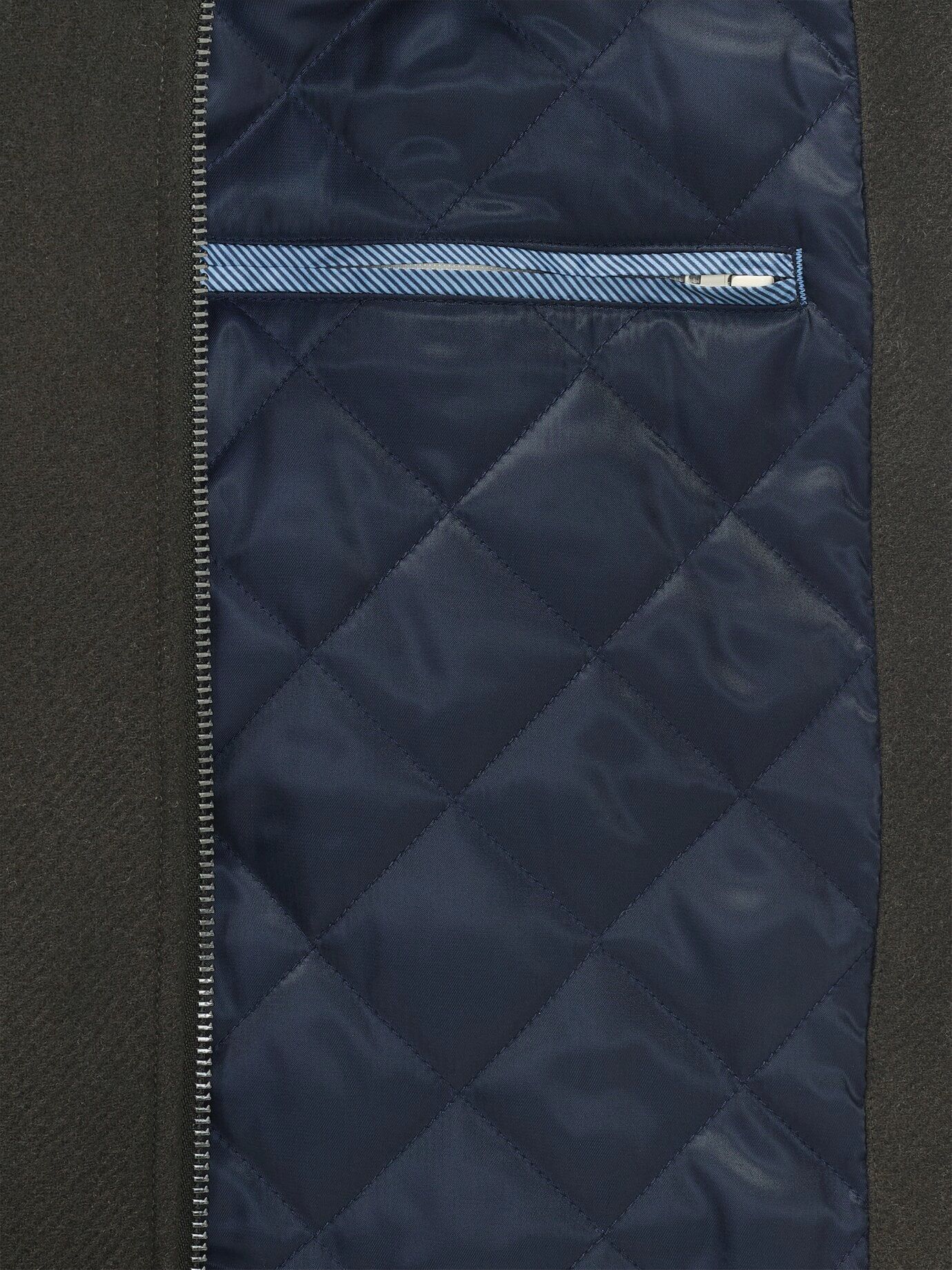 Walbusch Blouson aus Wollmischung, normale Größen#untersetzte Größen, Farbe Grün, 25, hochwertige Wollmischung zeitloses Design Herren