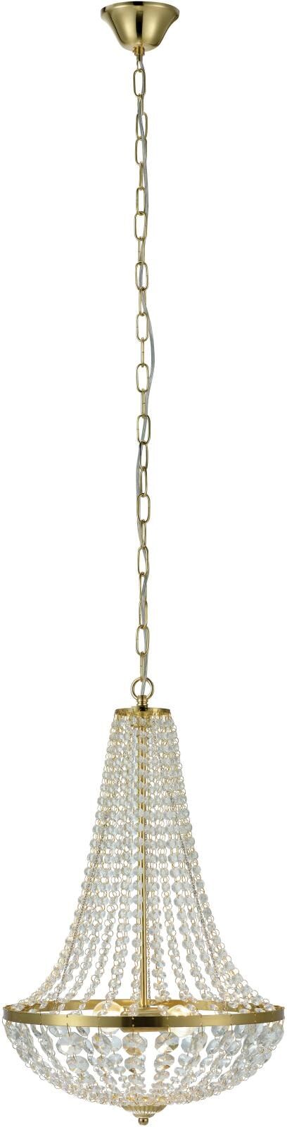 MARKSLÖJD Pendelleuchte "GRÄNSÖ", gold (goldfarben), Leuchten, Pendelleuchte goldfarben Einheitsgröße