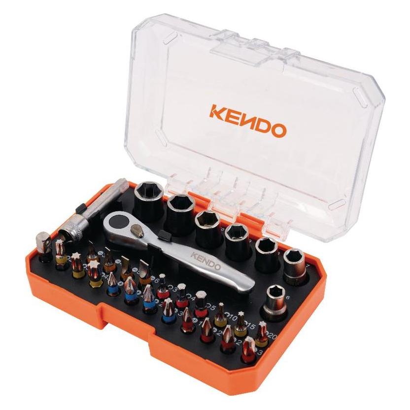Kendo Bit- und Steckschlüsselset 31-teilig (70651172)