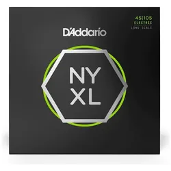 D'Addario NYXL Bass 45105 (4x, Bass, Gitarre, 0.11"), Saiten