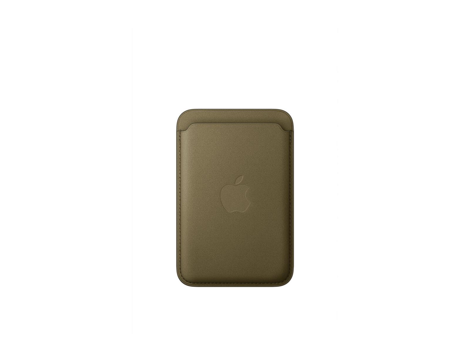 Apple iPhone Feingewebe Wallet mit MagSafe - Dunkeloliv MK9K4ZM/A