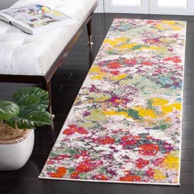 SAFAVIEH Watercolor Gulshat Modern Abstract Rug