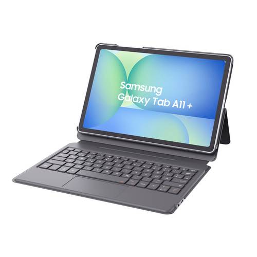 Samsung DK BT Keyboard Cover with TouchPad Tablet-Tastatur mit Hülle Passend für Marke (Tablet): Samsung Android