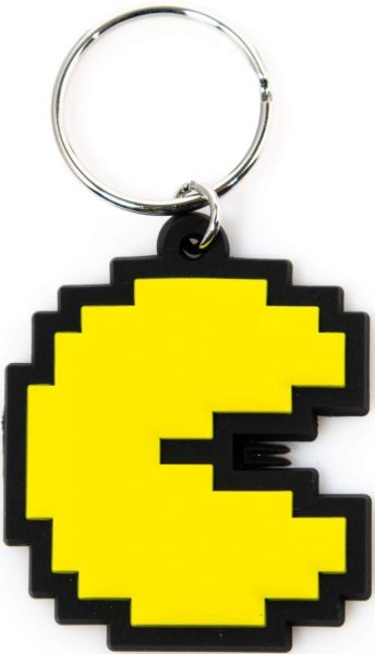 Pyramid Int. Pac-Man Rubberen Sleutelhanger-Pixel Pac-Man (Diversen) Nieuw