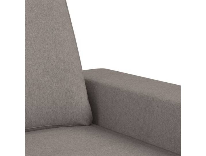 BURKE@ Fauteuil-Canapé 1 PLACE - Chaise simple - 1 personne - Taupe 60 cm Tissu SS1643