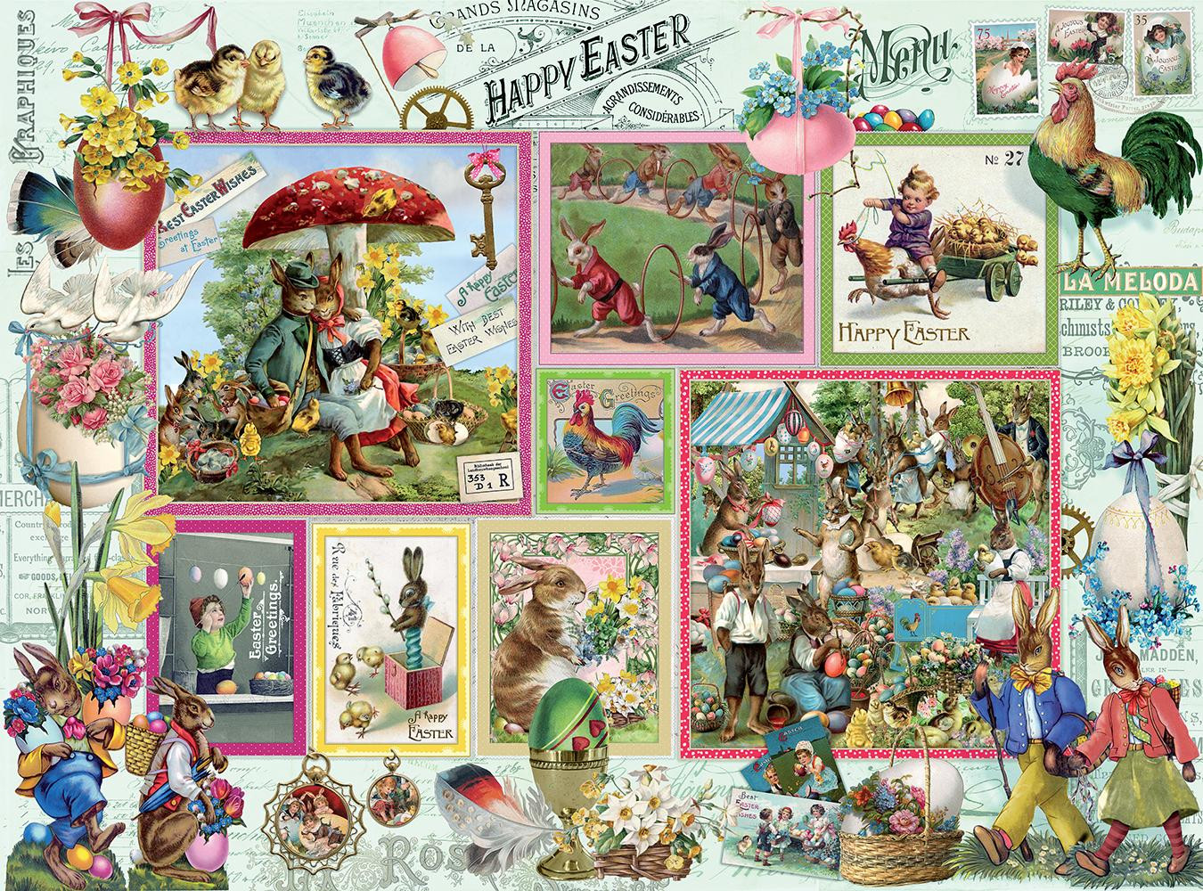 Grafika Puzzle Paaseditie - 1000 stukjes - Meerkleurig