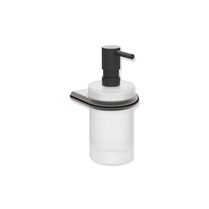Hewi Serie 480 Seifen-/Desinfektionsmittelspender 480.06.00370EC PVD beschichtet, schwarzchrom glänzend