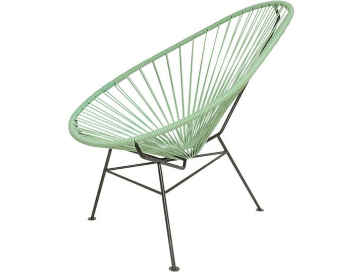 Stuhl Acapulco Chair Acapulco Design Bespannung salbeigrün, 70x92x95 cm