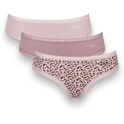 sloggi GO Crush Hipster C3P - Damen - Gr. M - rosé