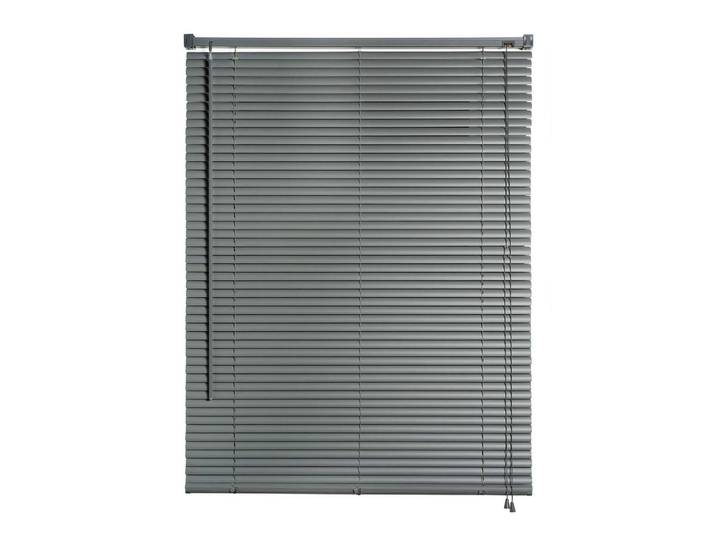 Storesdeco Jalousien vinyl venetianische mit Grau Zugschnur 120x160, Kunststoff, 120 cm, Heimtextilien, Vorhänge, Rollos, Jalousien