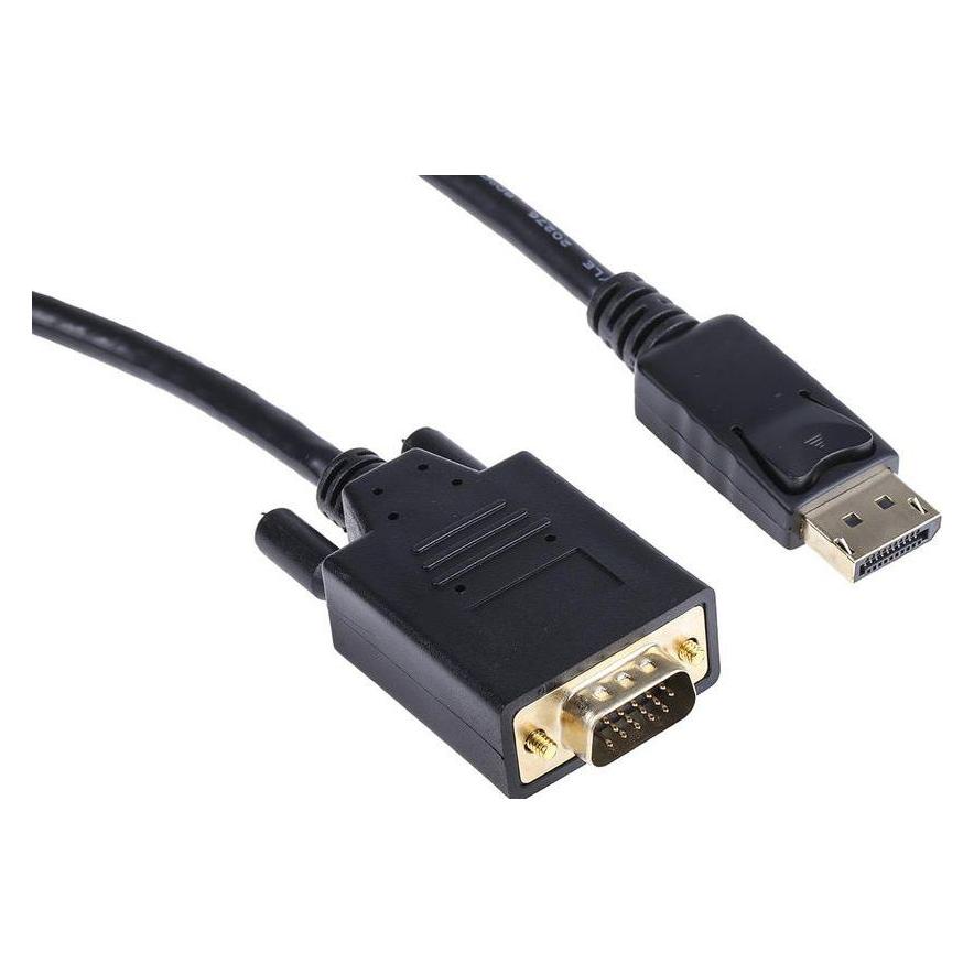 RS PRO DisplayPort-Kabel, Male - Male, 1m (0.17 m) (1863037)