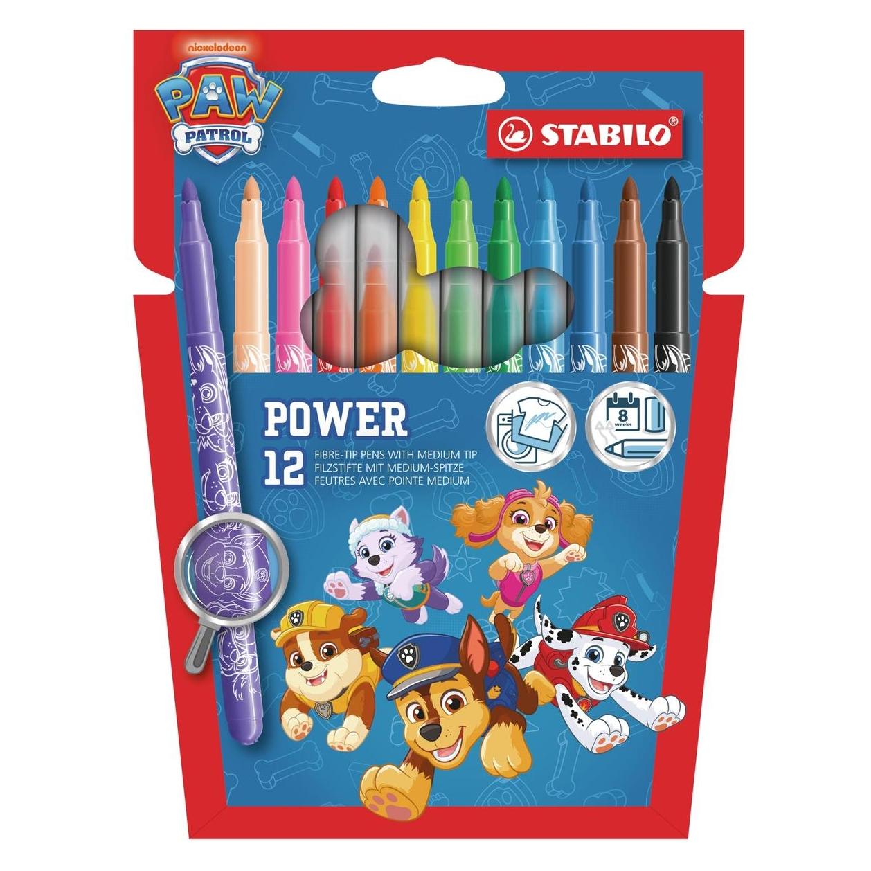 Stabilo Power Pp Fasermaler 12er Etui (12x) (280/12-05)
