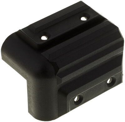 Adam Hall 4072 Cabinet Corner plastic Noir