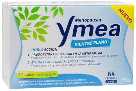 YMEA Cápsulas Vientre Plano Menopausia
