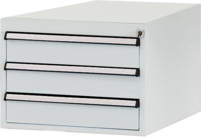 Manuflex Schubladen-Unterbau, für T 1000 mm, lichtgrau