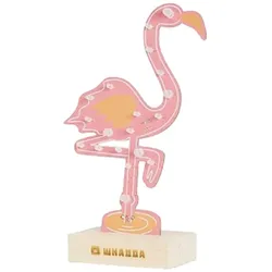 Whadda XL-Lötbausatz - Flamingo, Lötgerät Zubehör, Mehrfarbig, Rosa