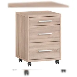 moebel-dich-auf Rollcontainer OFFICE LINE Eiche Sonoma, (BxHxT) 40x56x40 cm
